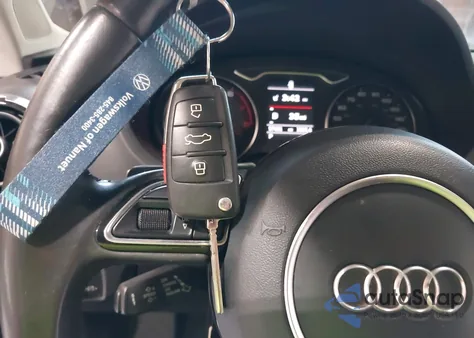 2015 Audi A3 2.0T Premium z USA, uszkodzony, nr VIN WAUEFGFF4F1014590